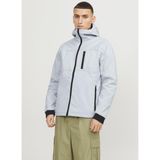 Jack & Jones Gri Erkek Mont Jcoprıme Embroıdery Softshell - 2XL