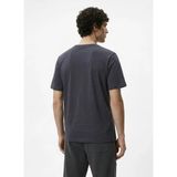 Jack & Jones Gri Erkek Regular Fit Logo Baskılı T-Shirt 12307780 Jcotone Tee Crw Neck BSS26