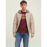 Jack & Jones Hero Puffer Hood Noos Erkek Bej2 Mont 12211785-6910