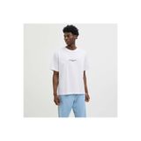 Jack & Jones Islington Branding Erkek Beyaz Tişört (12273157-BW)