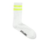 Jack & Jones Jacelı Strıpes Tennıs Sock Erkek White Çorap - Jj12250739
