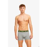 Jack & Jones Jacethan Erkek Bordo Boxer 12260072-DarkGreyMelange
