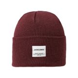 Jack & Jones Jack & Jone Jaclong Knit Beanie Noos Erkek Bere-27108 - Bordo
