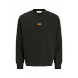 Jack & Jones Jack Jones Clup Badge Relaxed Fit Bisiklet Yaka Erkek Sweat 12300444