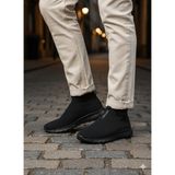 Jack & Jones Jack Jones Erkek Bacıksız Aqua Sneaker Spor Ayakkabı 12289351 - Siyah