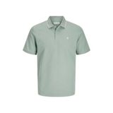 Jack & Jones Jack Jones Erkek Jjeustin Polo Yaka Su Yeşili Tişört 12274980