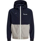 Jack & Jones Jack Jones Erkek Kapüşonlu Bomber Ceket Mont 12200208 - Lacivert - XL