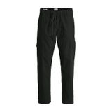 Jack & Jones Jack Jones Erkek Rahat Kargo Pantolon 12282874 - Siyah