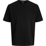 Jack & Jones Jack Jones Erkek Rahat Kesim Basic Tişört 12289962 - Siyah - L
