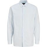 Jack & Jones Jack Jones Erkek Rahat Kesim Çizgi Detaylı Gömlek 12260628 - Açık Mavi