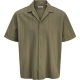 Jack & Jones Jack Jones Erkek Rahat Kesim Pamuklu Gömlek 12289457 - Yeşil - XL