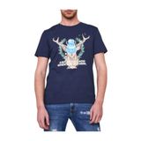 Jack & Jones JACK JONES ERKEK T-SHIRT 12198774-NAVY