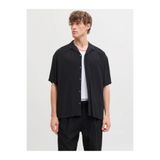Jack & Jones JACK JONES Erkek Viskon Rahat Kesim Kısa Kollu Gömlek 12288852