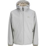 Jack & Jones Jack Jones Içi Peluş Kapüşonlu Erkek Mont 12280512 - XL - Kırık Beyaz