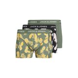 Jack & Jones Jack Jones Jacdan Trunks 3'lü Paket Boxer, S, 12256550, Siyah, erkek