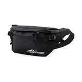Jack & Jones Jack Jones Jacrio Siyah Bumbag Bel Çantası Dayanıklı Tekstil Materyal ile Konforlu Tasarım