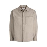 Jack & Jones Jack Jones Jerry Overshırt Relax Fit Gömlek, M, 12280522, Gri, Erkek