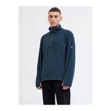 Jack & Jones Jack Jones Jjalpes Half Zıp Fleece Jacket Aw25 Erkek Lacivert Mont 12284828-04