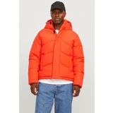 Jack & Jones Jack Jones Jjworld Puffer Jacket Erkek Turuncu Mont -23 12259850