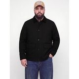 Jack & Jones Jack Jones Jornorrebro Padded Barn Jacket Pls Erkek Siyah Büyük Beden Ceket 12307768-02 - 3XL