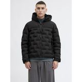 Jack & Jones Jack Jones Poınt Heat Quılted Puffer Erkek Ceket 12285932 - Siyah