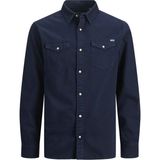Jack & Jones Jack Jones Sheridan Erkek Jean Gömlek 12138115 - XL - Lacivert