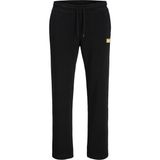Jack & Jones Jack Jones Yazı Armalı Erkek Eşofman Altı 12310633 - Siyah - 2XL