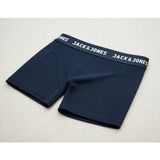 Jack & Jones JACK&JAONES Jacanthony Erkek 3 lü Paket Boxer Lacivert