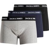 Jack & Jones JACK&JAONES Jacanthony Erkek 3 Lü Paket Boxer - Renkli - XL