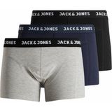 Jack & Jones JACK&JAONES Jacanthony Erkek 3 Lü Paket Boxer - Renkli