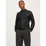 Jack & Jones Jack&jones 12182461 Erkek Deri Mont - Siyah - L