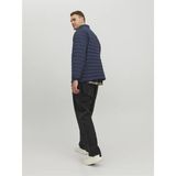 Jack & Jones Jack&jones 12217853 Yarım Balıkcı 2 Fermuarlı Cep Sısme Mont - Lacivert - 4XL