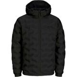 Jack & Jones Jack&jones 12250429 Jcowın Quılted Jacket Black Erkek Mont - 2XL - Siyah