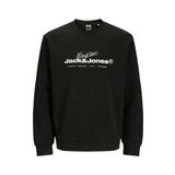 Jack & Jones Jack&Jones 12275174 JCOTABI SWEAT CREW NECK Erkek Sweatshirt Siyah, M