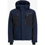 Jack & Jones Jack&jones 12284649 Jjalpes Skı Jacket Navy Blazer Erkek Mont - XL - Lacivert