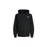 Jack & Jones Jack&Jones Aero Erkek Siyah Kapüşonlu Sweatshirt