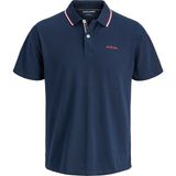 Jack & Jones Jack&jones Blaze Erkek Lacivert Polo Yaka Tişört - 2XL