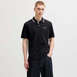 Jack & Jones Jack&jones Blaze Erkek Siyah Polo Yaka Tişört
