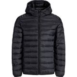 Jack & Jones Jack&Jones Bradley Light Puffer Hood Erkek Siyah Kapüşonlu Mont