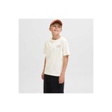 Jack & Jones Jack&Jones Brandes Backp Relaxed Erkek Çocuk Ekru Tişört