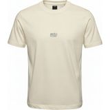 Jack & Jones Jack&jones Breeze Front Print Crew Neck Erkek Ekru Tişört - 2XL - Sarı