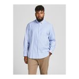 Jack & Jones Jack&jones Büyük Beden Açık Mavi Erkek Oxford Gömlek 12190444