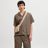 Jack & Jones Jack&jones Harrison Resort Erkek Kahverengi Gömlek - 2XL
