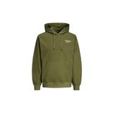 Jack & Jones Jack&Jones Hood Aero Erkek Yeşil Kapüşonlu Sweatshirt
