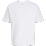 Jack & Jones Jack&jones Jcoclub Structure Tee Erkek T-Shirt 12289941 - Beyaz - XL