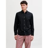 Jack & Jones Jack&jones Jjebreeze Keten Karışımlı Erkek Gömlek 12288595 - Siyah