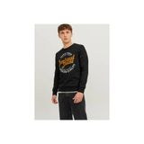 Jack & Jones Jack&jones Mikk Erkek Siyah Bisiklet Yaka Sweatshirt