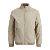 JACK & JONES Jack&Jones Rush Harrington Bomber Ceket, L, 12204277_Crockery, Bej, Erkek