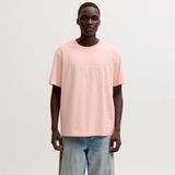 Jack & Jones Jack&jones Savona Branding Erkek Pembe Tişört - 2XL