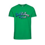 Jack & Jones Jack&Jones Sıfır Yaka Baskılı Yeşil Erkek%100 Pamuk T-Shirt 12238135 L